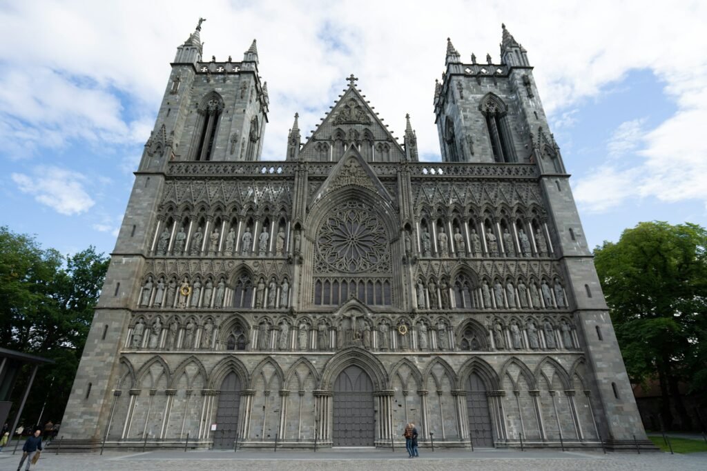 Nidaros Cathedral in Trondheim, Norway