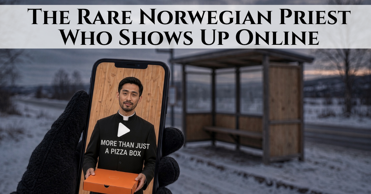 The Rare Norwegian Priest Who Shows Up Online