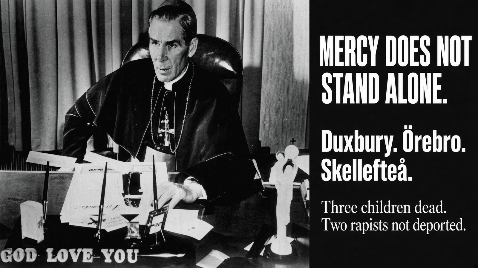 Mercy Does Not Stand Alone